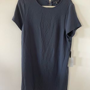 Felicity and coco short sleeve stretch navy dress size M